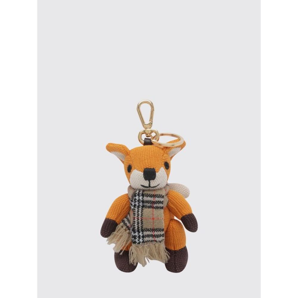 Burberry Women Burberry Animal-Shaped Vintage Check Cotton Keyring
